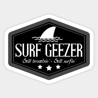 Surf Geezer - FIN Sticker